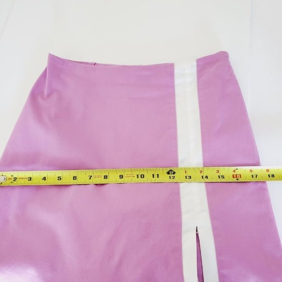Lija Skort Athletic Golf Tennis Front Slit Cotton Mauve Pink 6 - Picture 9 of 10